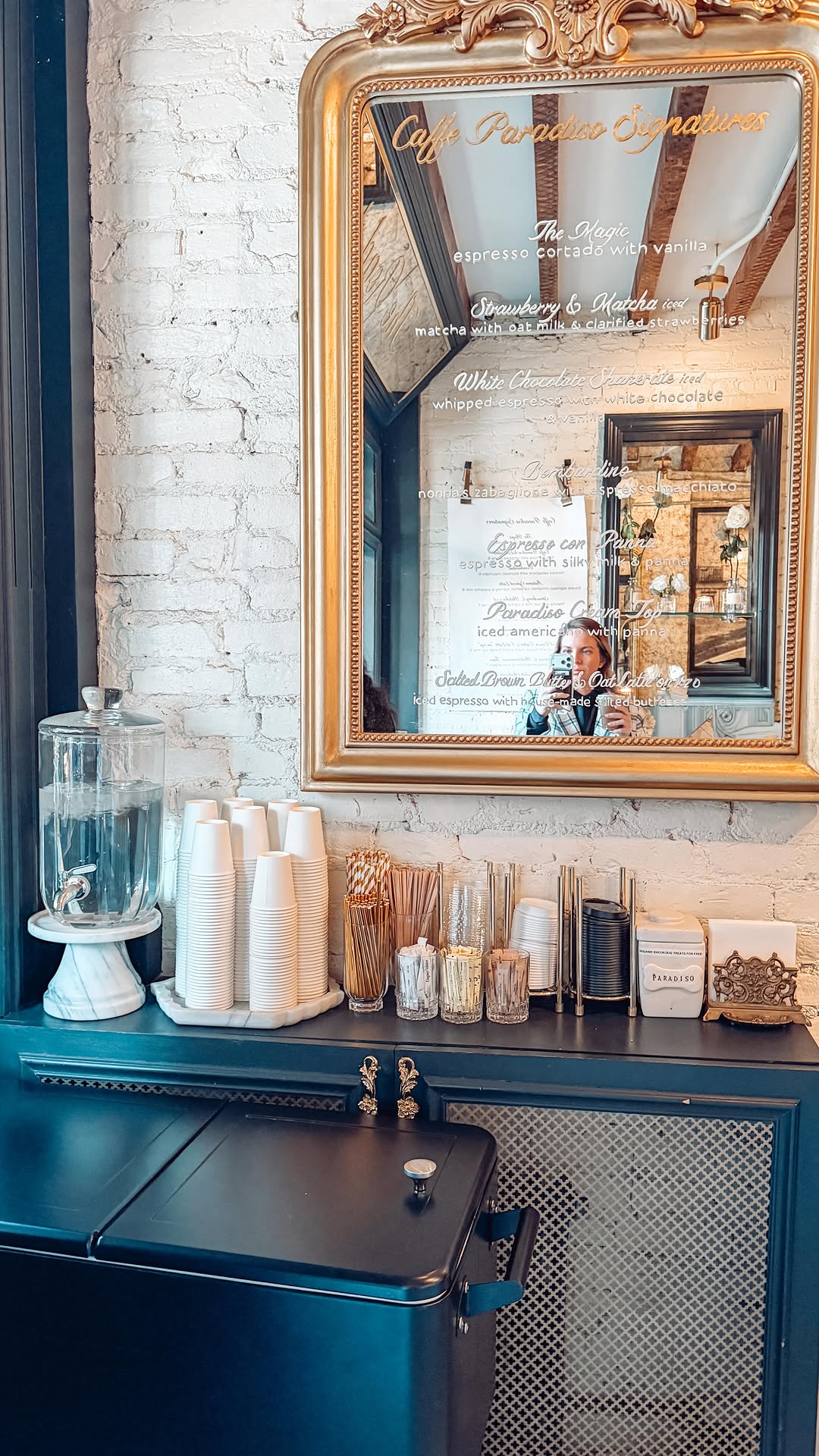 Cafe Paradiso's Serene Ambiance