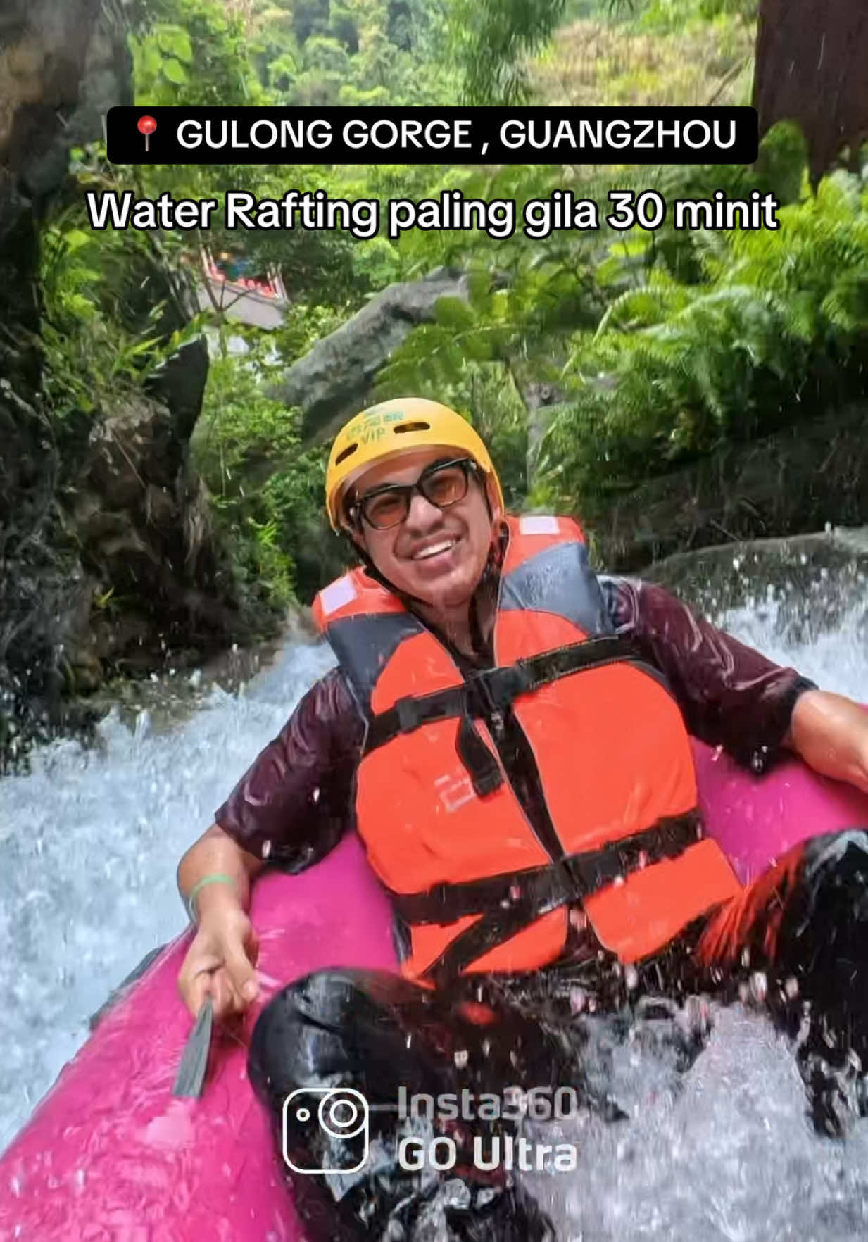 Thrilling Water Rafting Adventure at Gulong Gorge