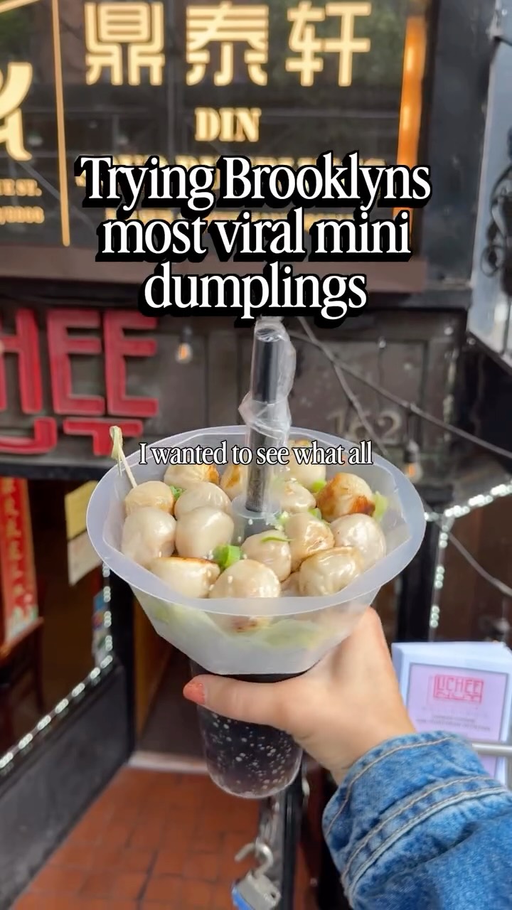 Mini Dumplings At Din Soup Dumplings