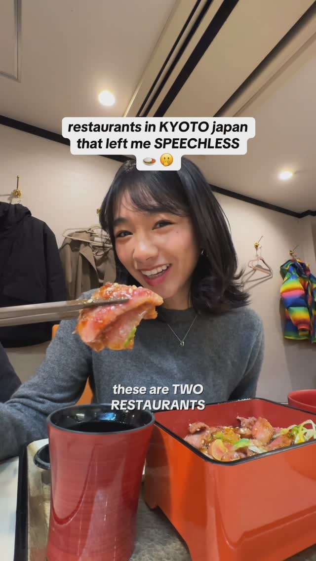 4 Restaurants in Kyoto