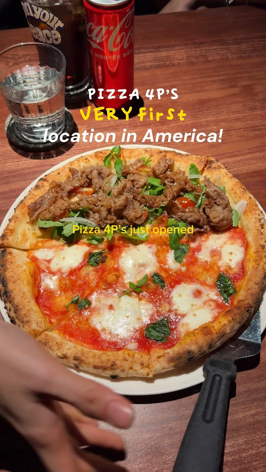 Pizza 4P's Brooklyn Offers Unique Italian-Japanese Flavors