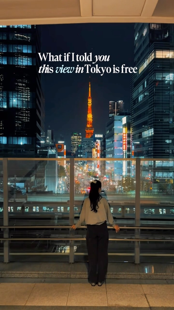 Tokyo Tower Train Spotting Views