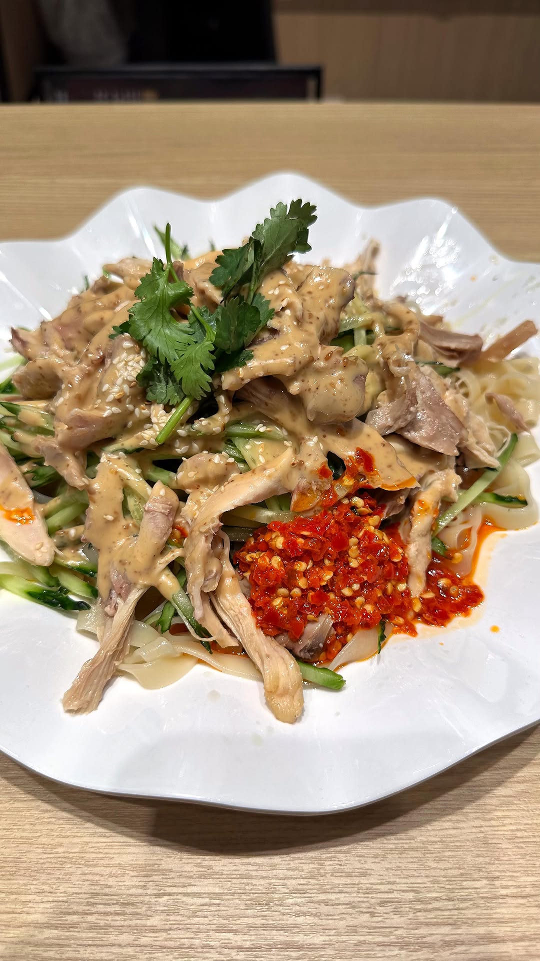 YKY Homemade Noodles' Popular Chicken Cold Noodles