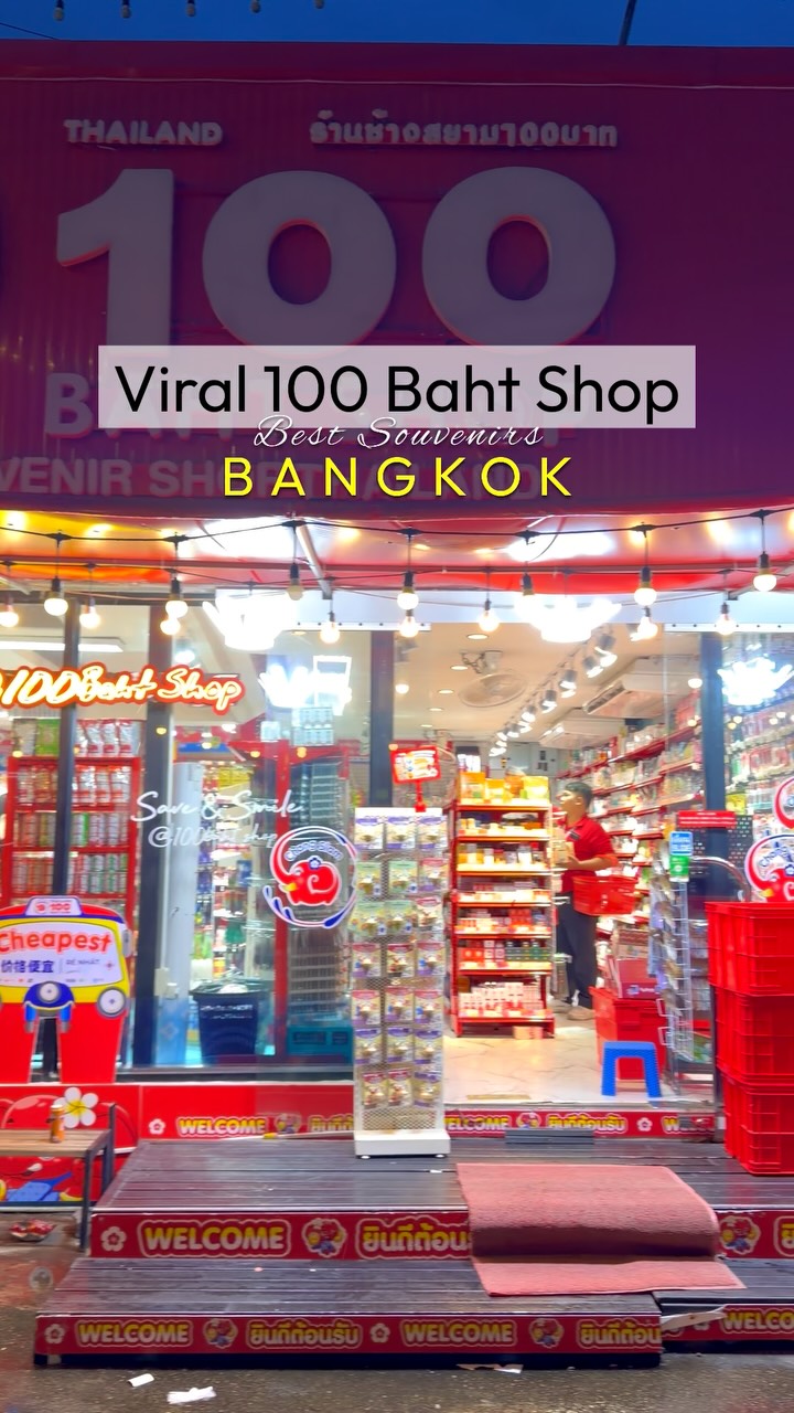 Bangkok's 100 Baht Shop For Affordable Souvenirs