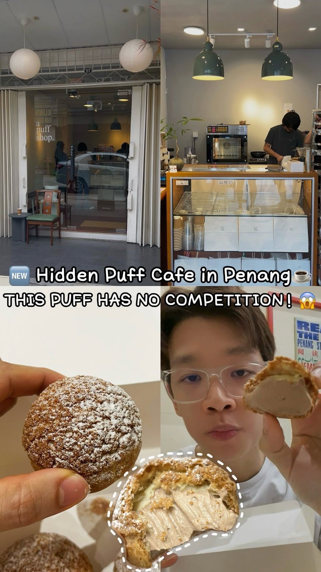 Penang Puff Shop's Creamy Delights