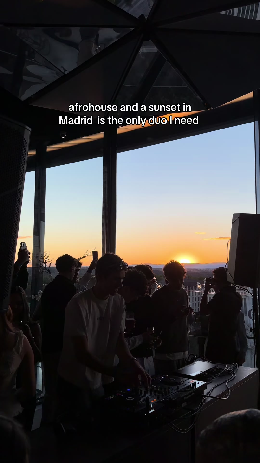 City Views From Spanish Plaza, Rooftop Bar