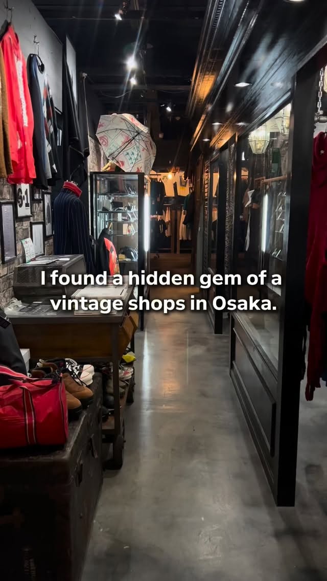 Osaka's Vast Vintage Clothing Marketplace
