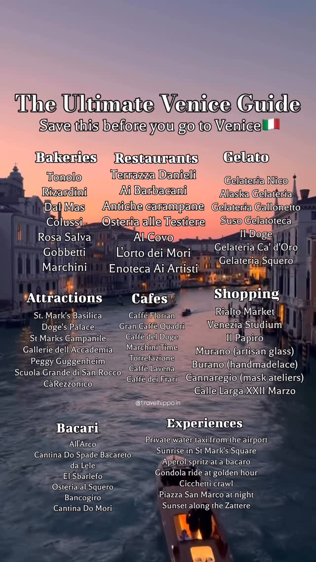 48 Places in Venezia