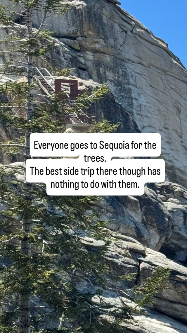 Sequoia National Forest Fire Lookout Tower Climb