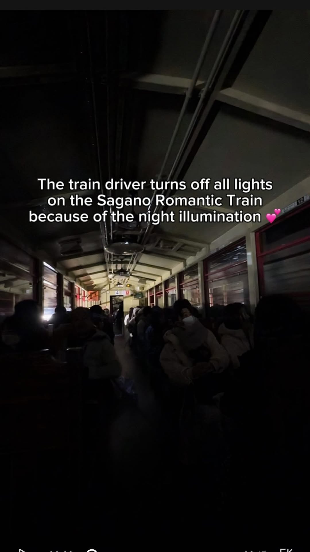 Sagano Romantic Train Night Illumination Journey
