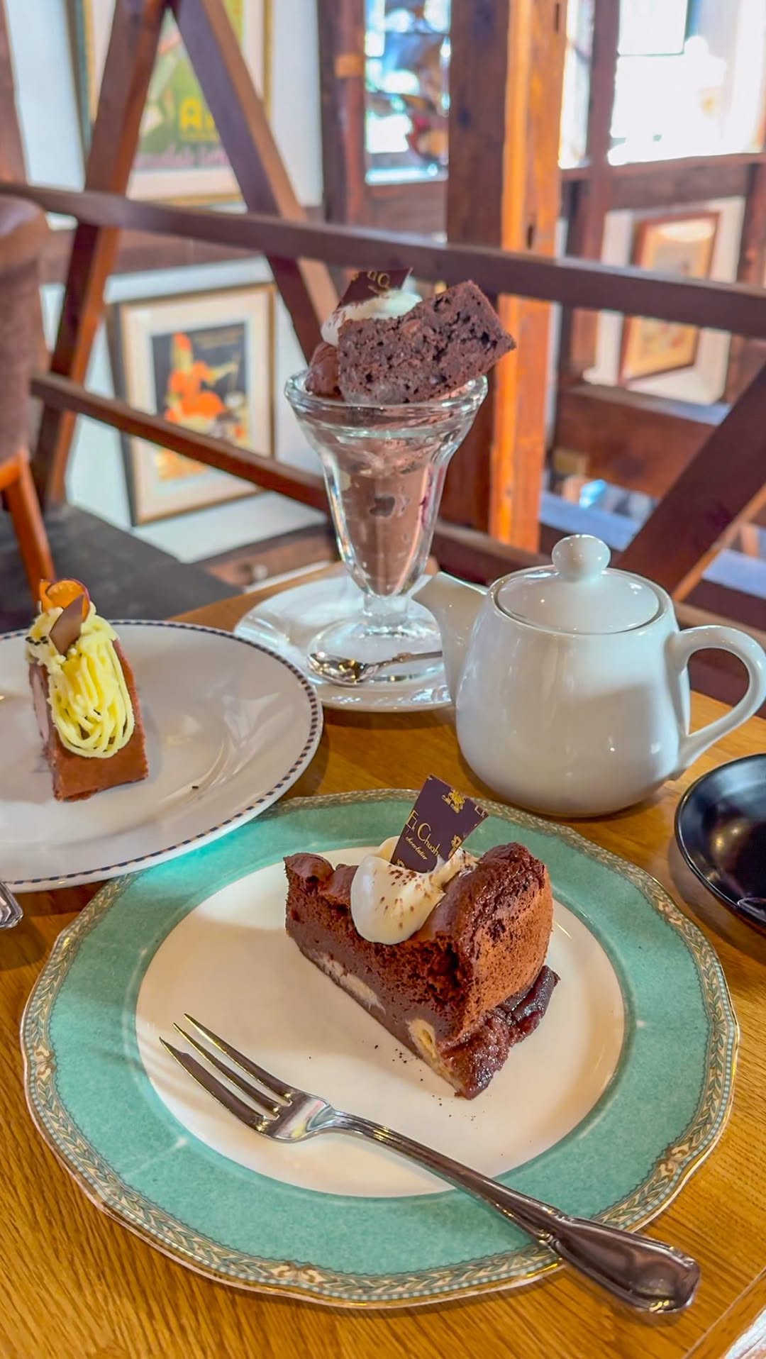 Traditional Japanese House Cafe Specializing in Chocolate