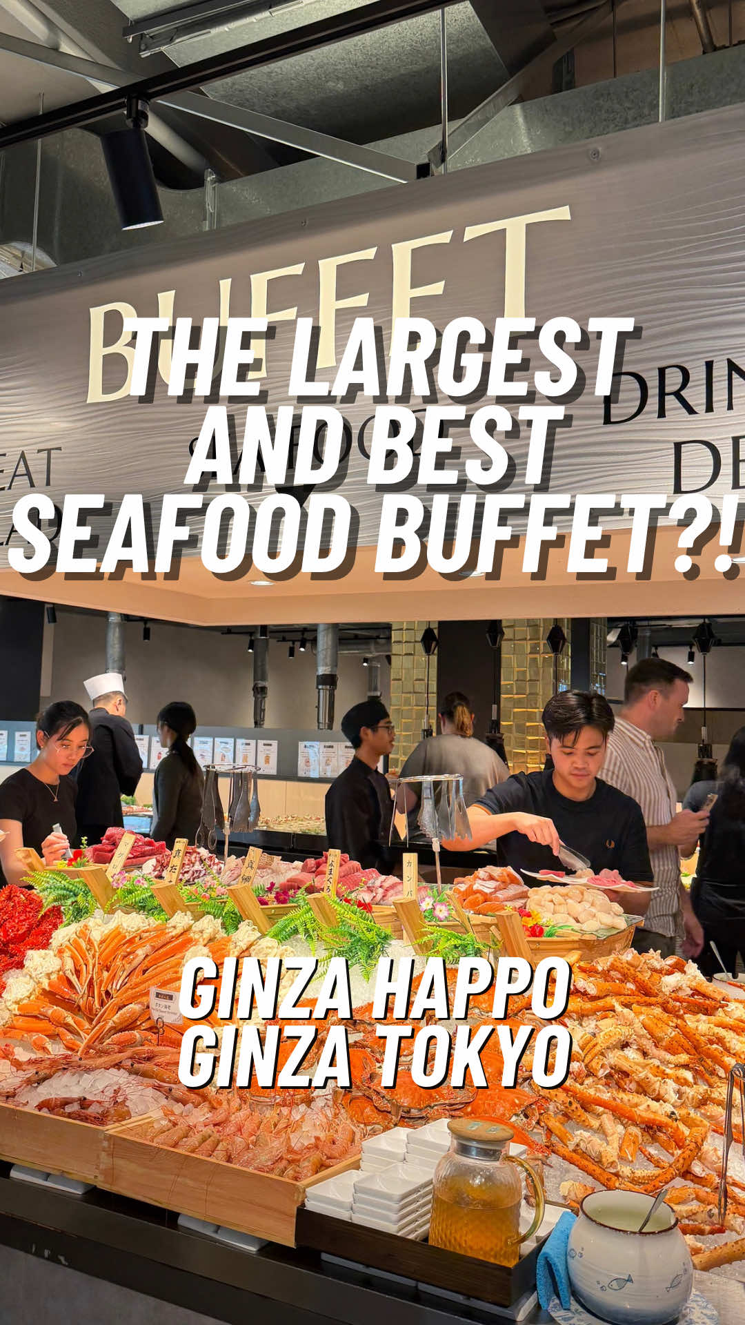 Seafood Buffet in Ginza Happo