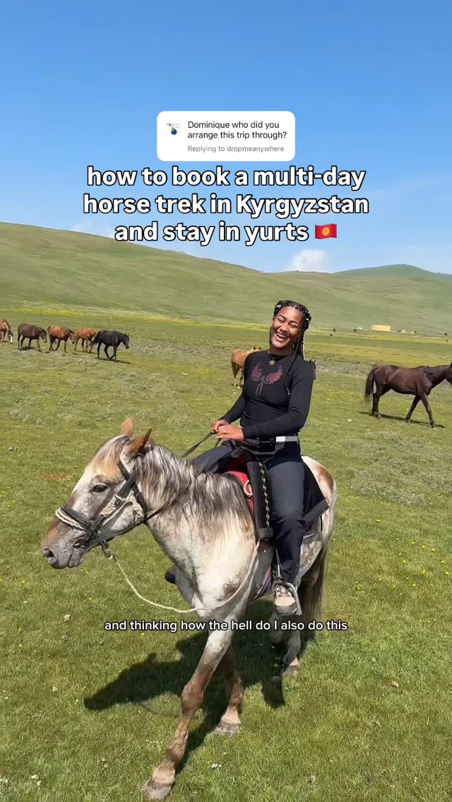 Kyrgyzstan Horse Trek and Yurt Stay Adventure