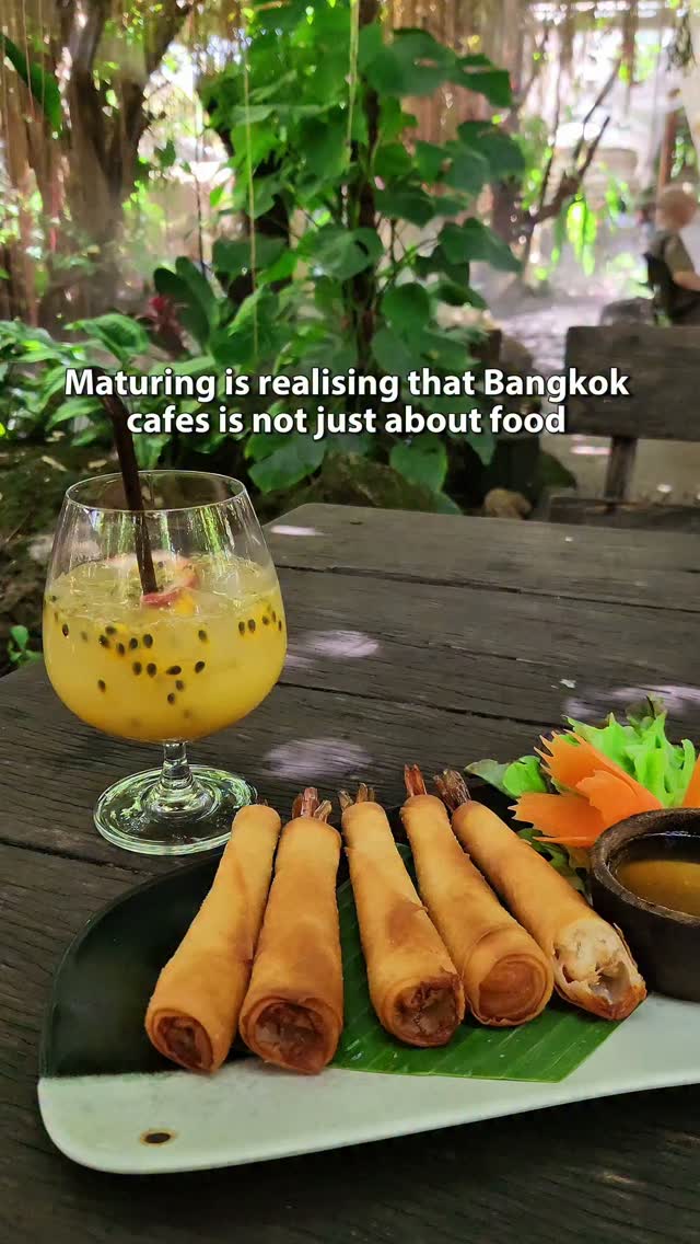 Central Bangkok Cafe With Lush Vibes
