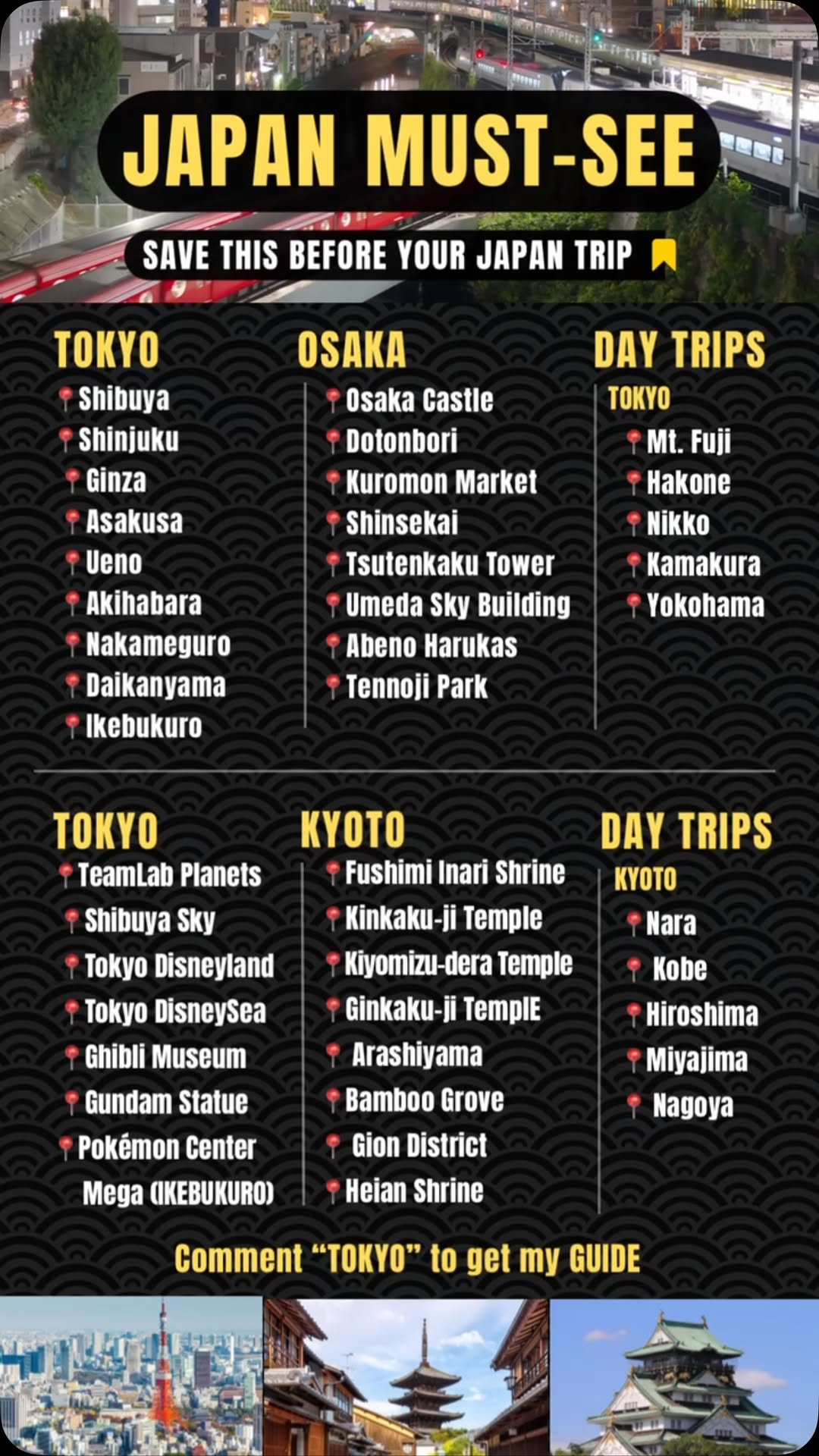 42 Places in Japan