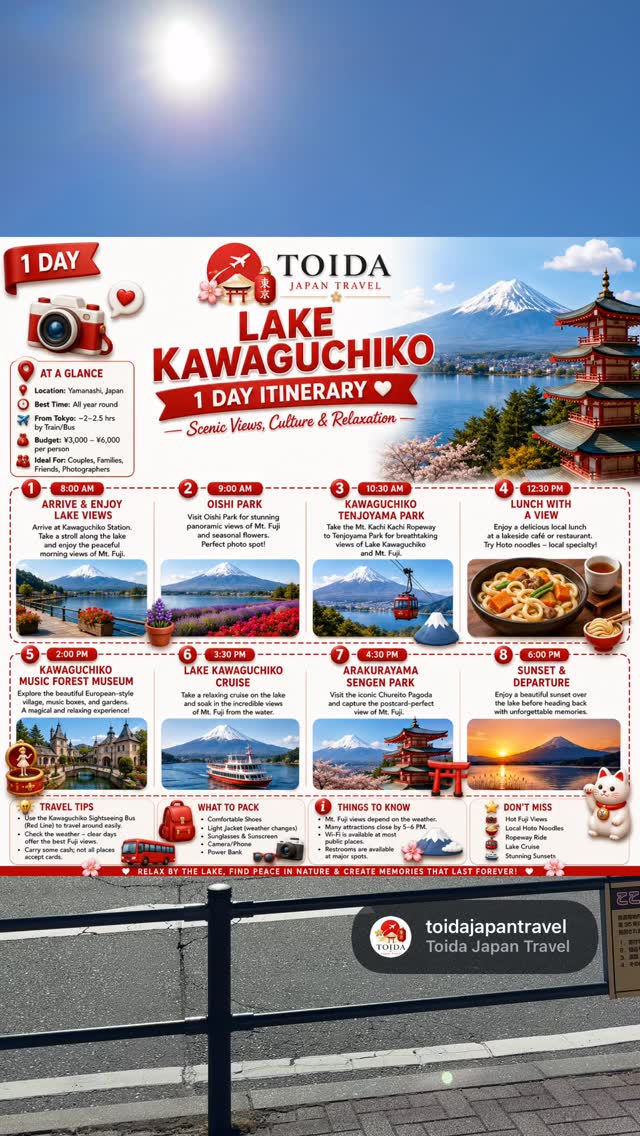 Mt. Fuji Day Trip: Lake Kawaguchiko Highlights