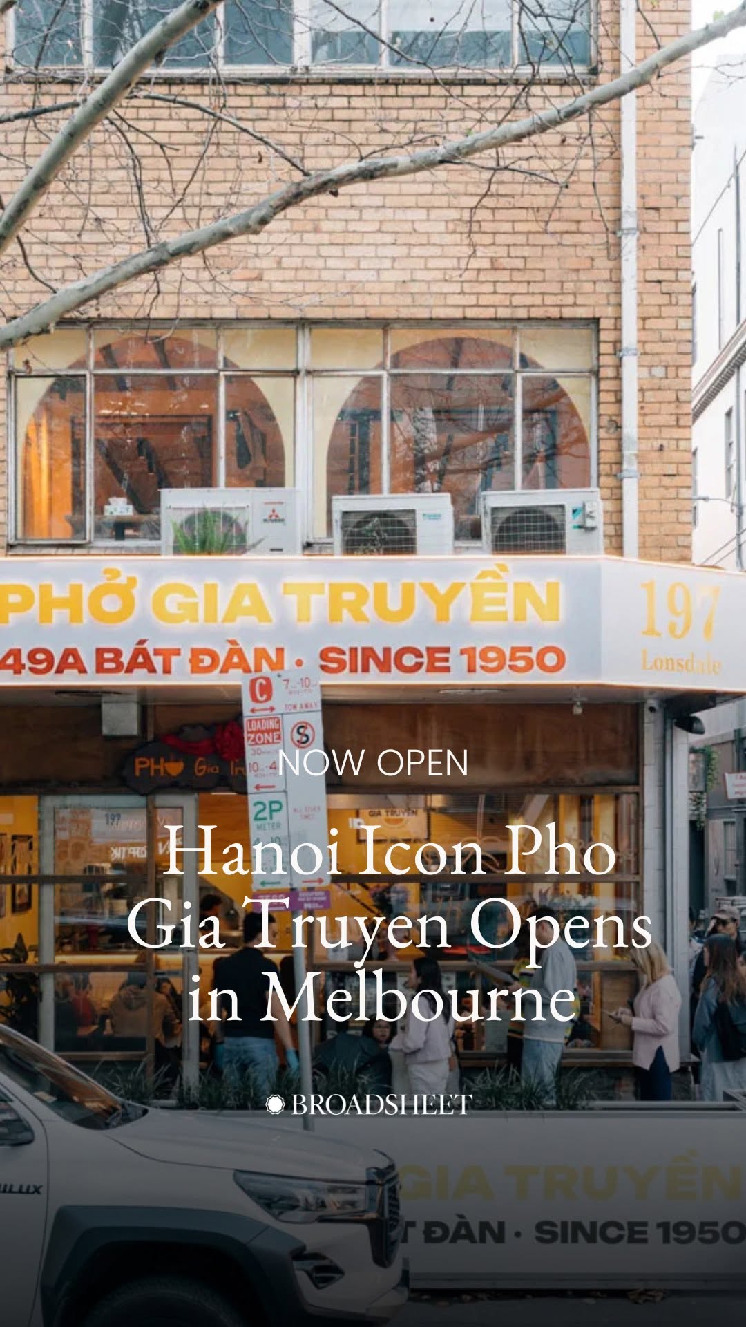 Vietnamese Pho and Nut Tea Shops Open in Melbourne