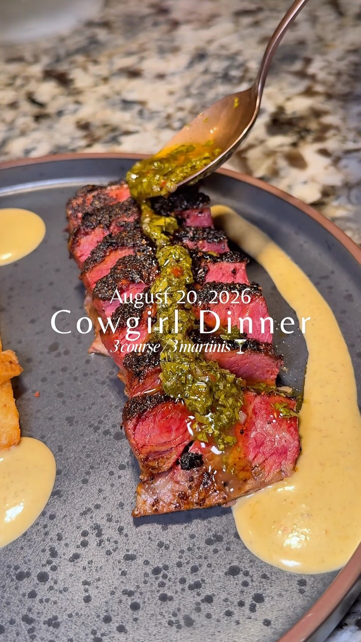Wayward Hosts Western-Themed Dinner With Martini Pairings