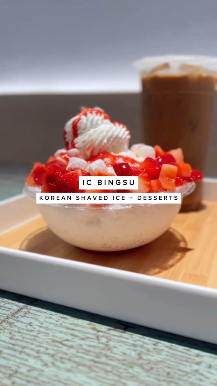 Korean Shaved Ice And Dessert Shop Opens
