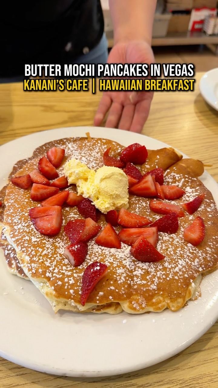 Kanani's Cafe Serves Unique Butter Mochi Pancakes