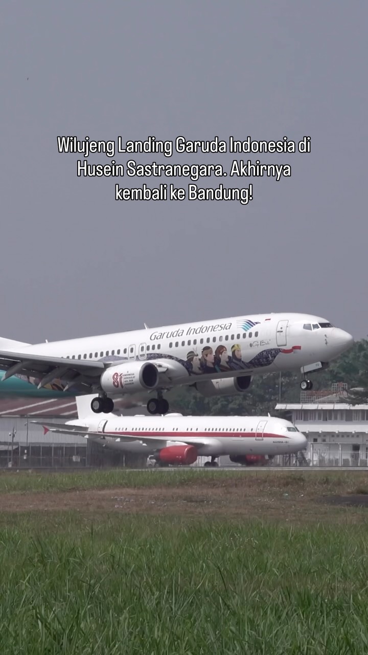 Garuda Indonesia Returns to Husein Sastranegara Airport