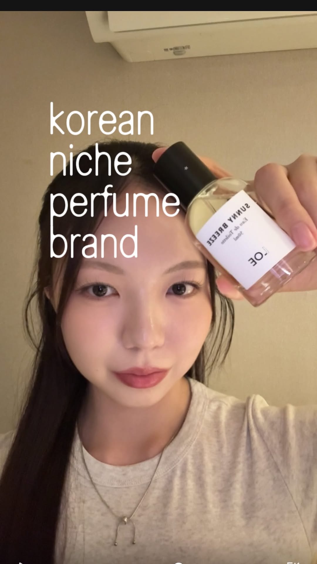 Korean Niche Perfume Brand LOE in Myeongdong