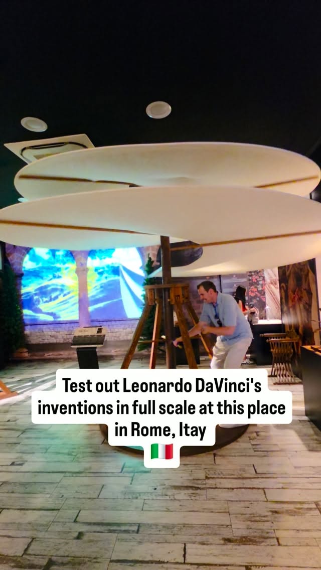 Interactive Da Vinci Museum Offers Hands-On Experience