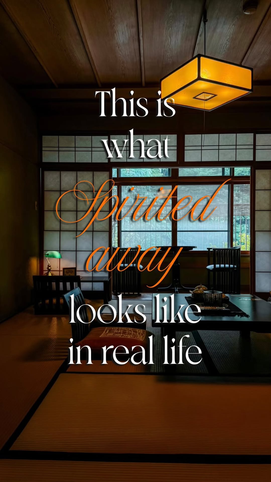 Ryokan Experiences Inspired by Spirited Away