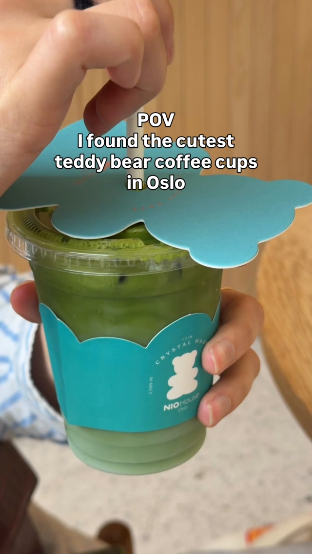 Oslo Cafes Featuring Teddy Bear Themed Drinks