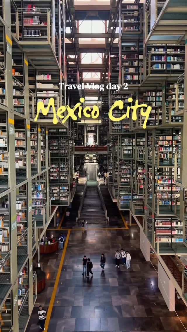 Mexico City Adventures: Libraries, Food, and Vintage Finds