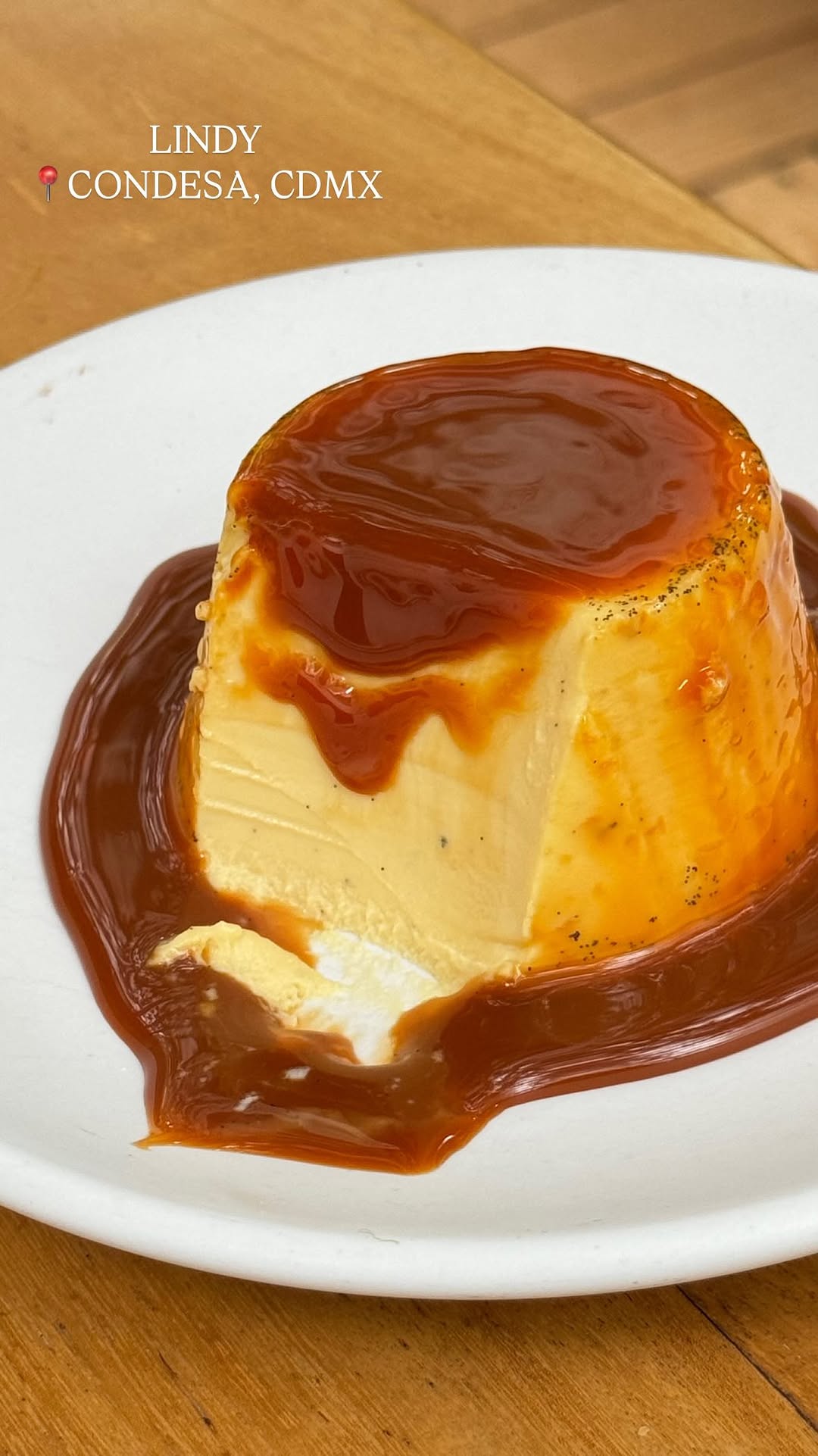 Lindy Offers Mediterranean Breakfast and Delicious Flan