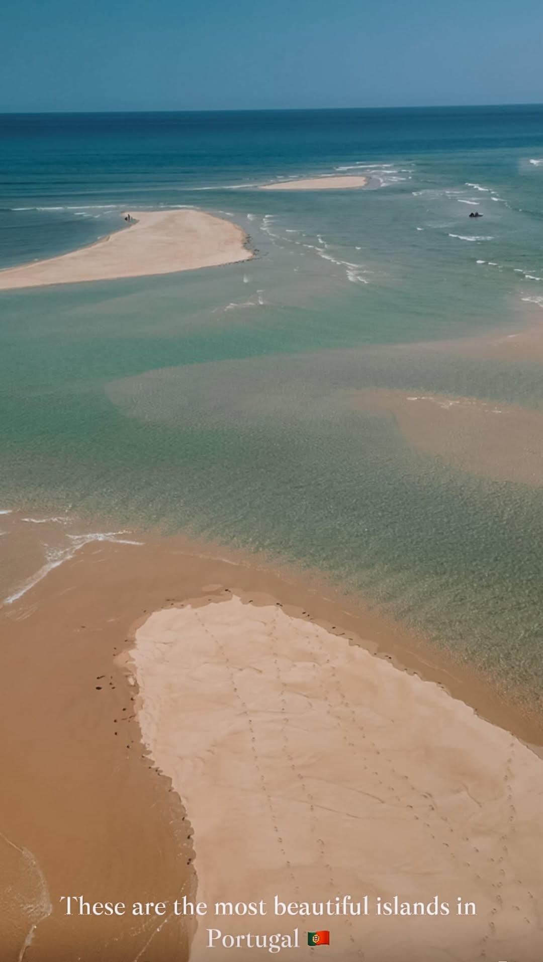 Algarve Islands With Crystal-Clear Waters