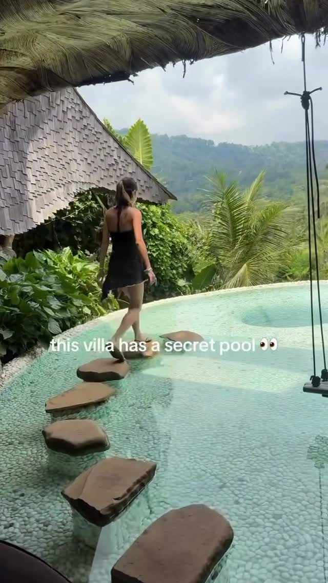 Bamboo House Villa With Secret Pool In Bali