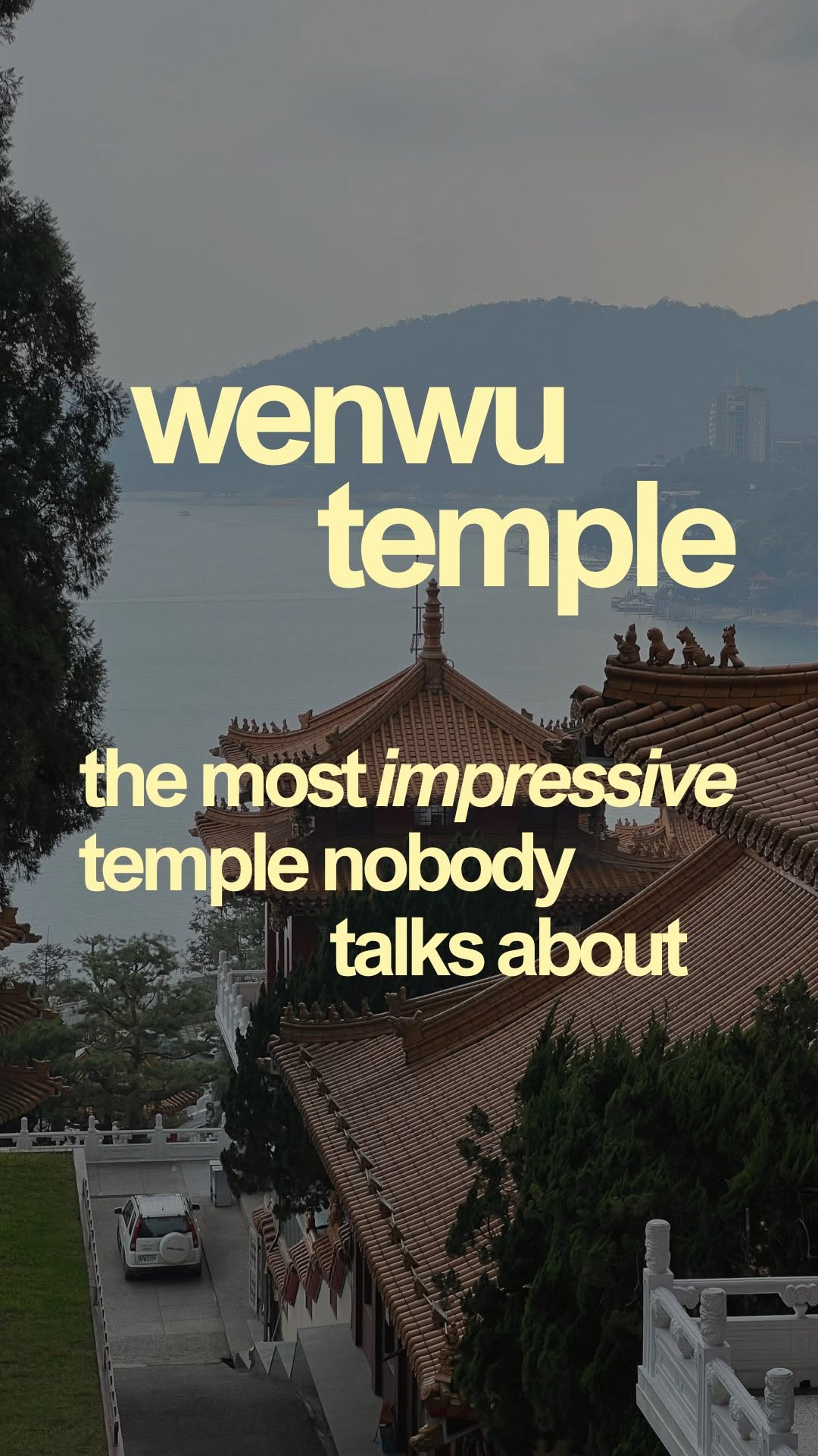 Taiwan's Sun Moon Lake: A Temple Gem