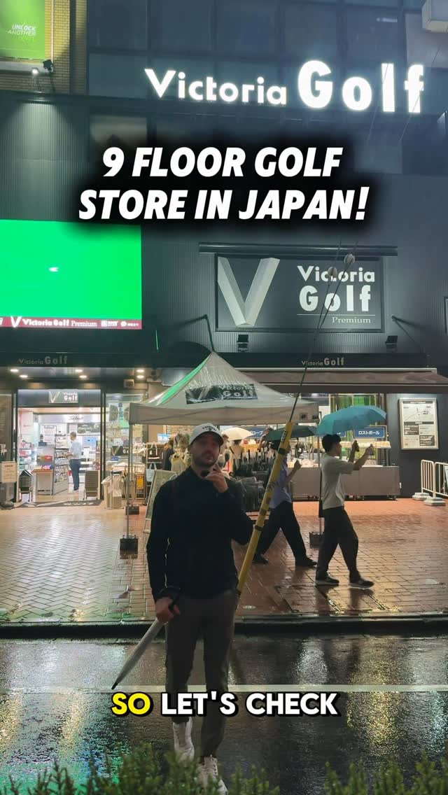 Shinjuku Golf Store Features All Golf Essentials