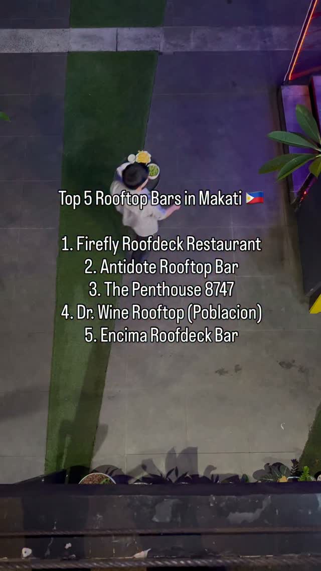 Top Makati Rooftop Bars For City Views