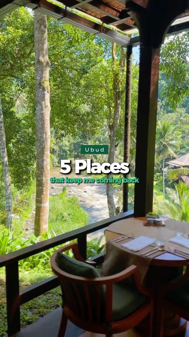 4 Places in Bali