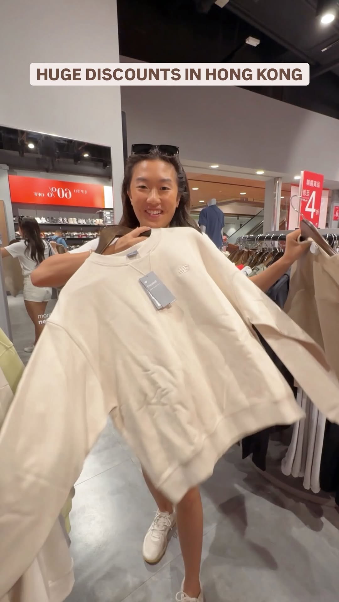 Hong Kong Malls Feature Sportswear Sales
