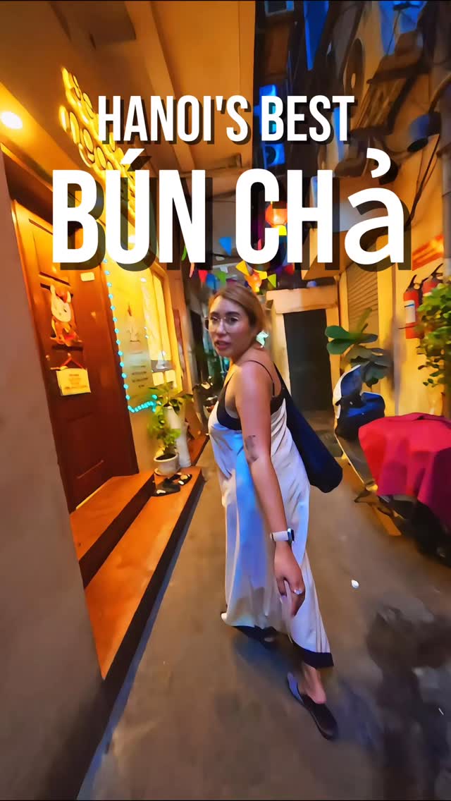 Authentic Hanoi Bun Cha At A Local Gem