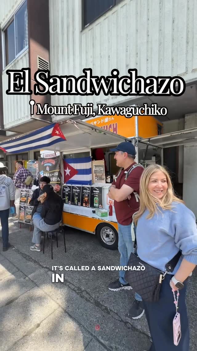 Cuban Sandwiches Near Mount Fuji