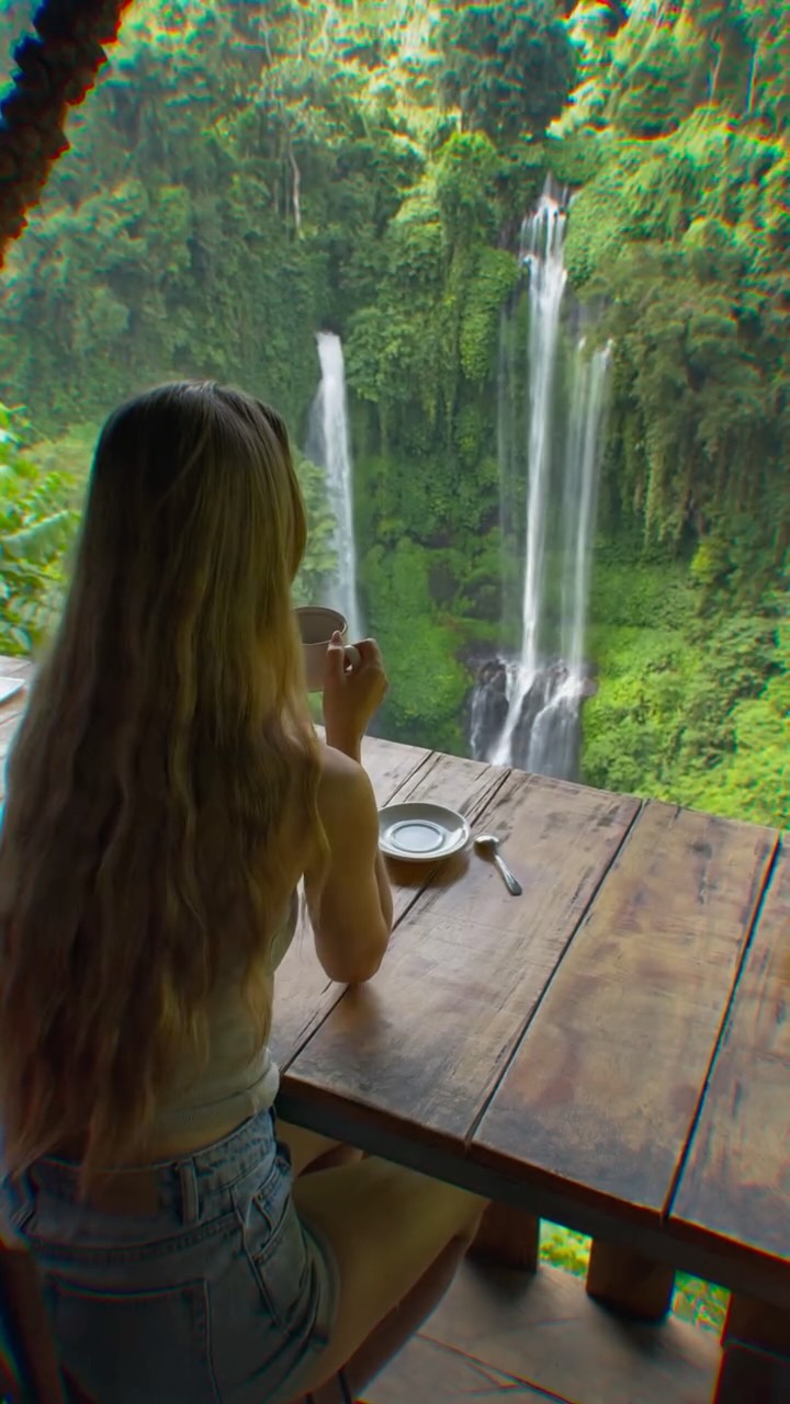 Sekumpul Waterfall and Nearby Bali Eateries