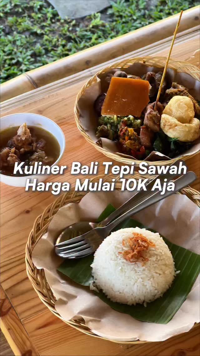 Bambu Kuliner Bali: Rice Paddy Views & Local Flavors
