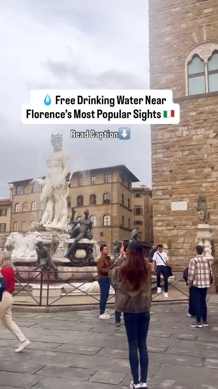 Free Water Fountains Near Florence Attractions