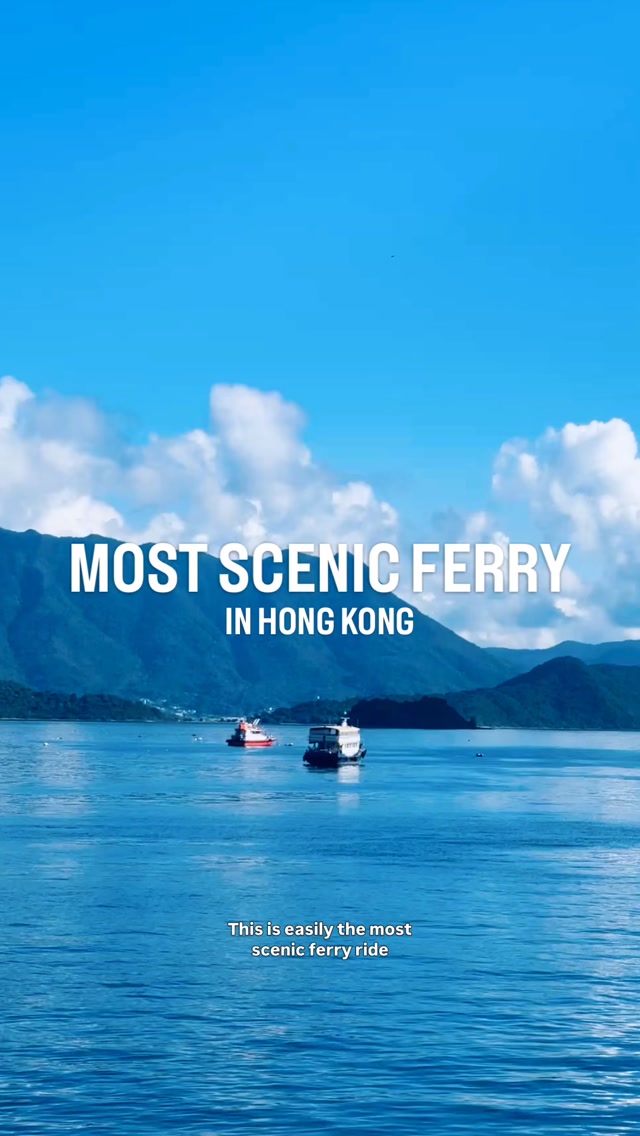 Scenic Tolo Harbour Ferry Ride to Double Haven