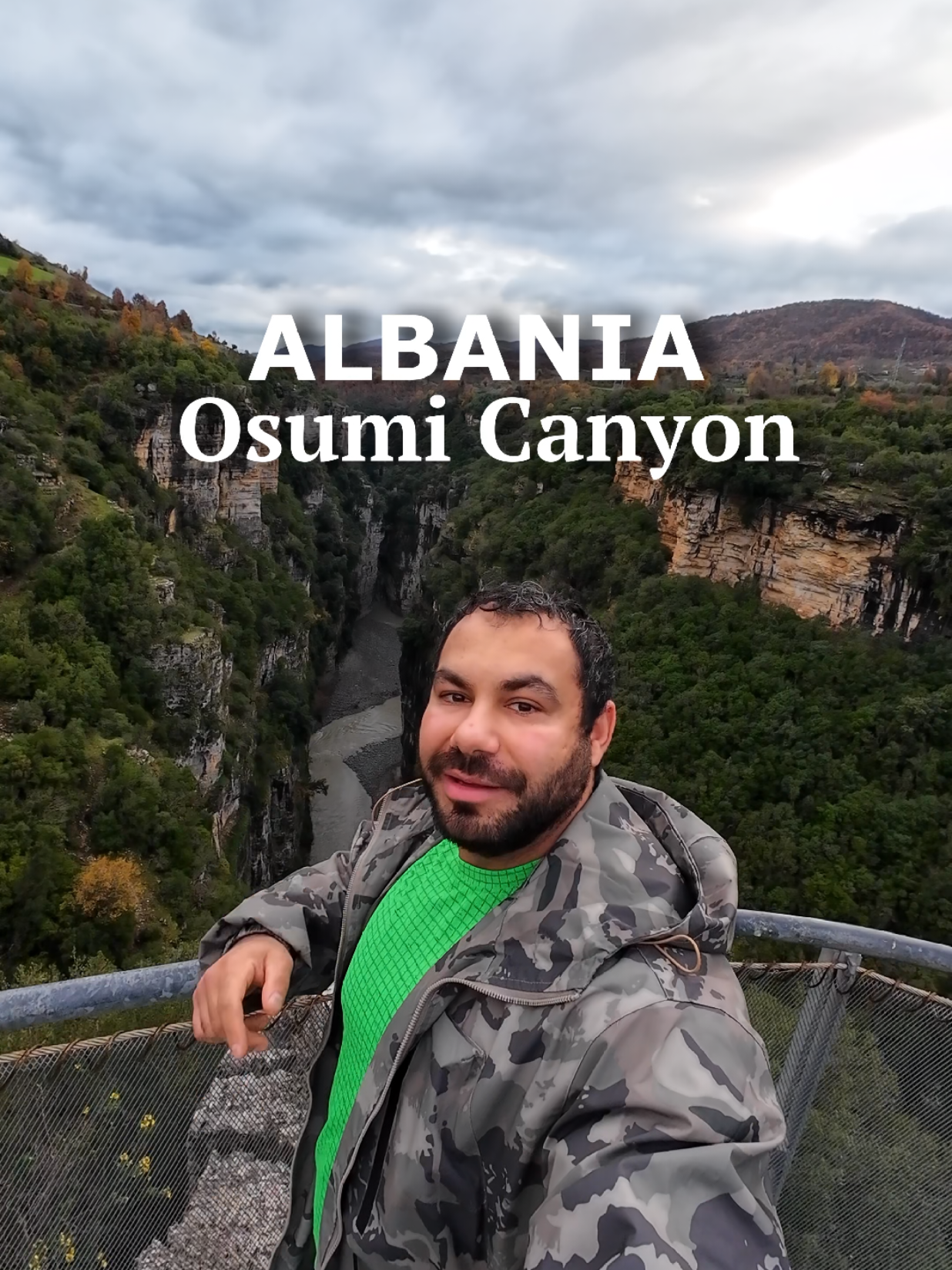 Osumi Canyon Viewing Point: Albania's Natural Beauty