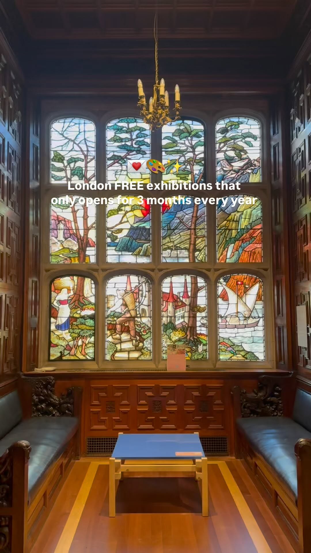 London Mansion's Hidden Glass Art Exhibition
