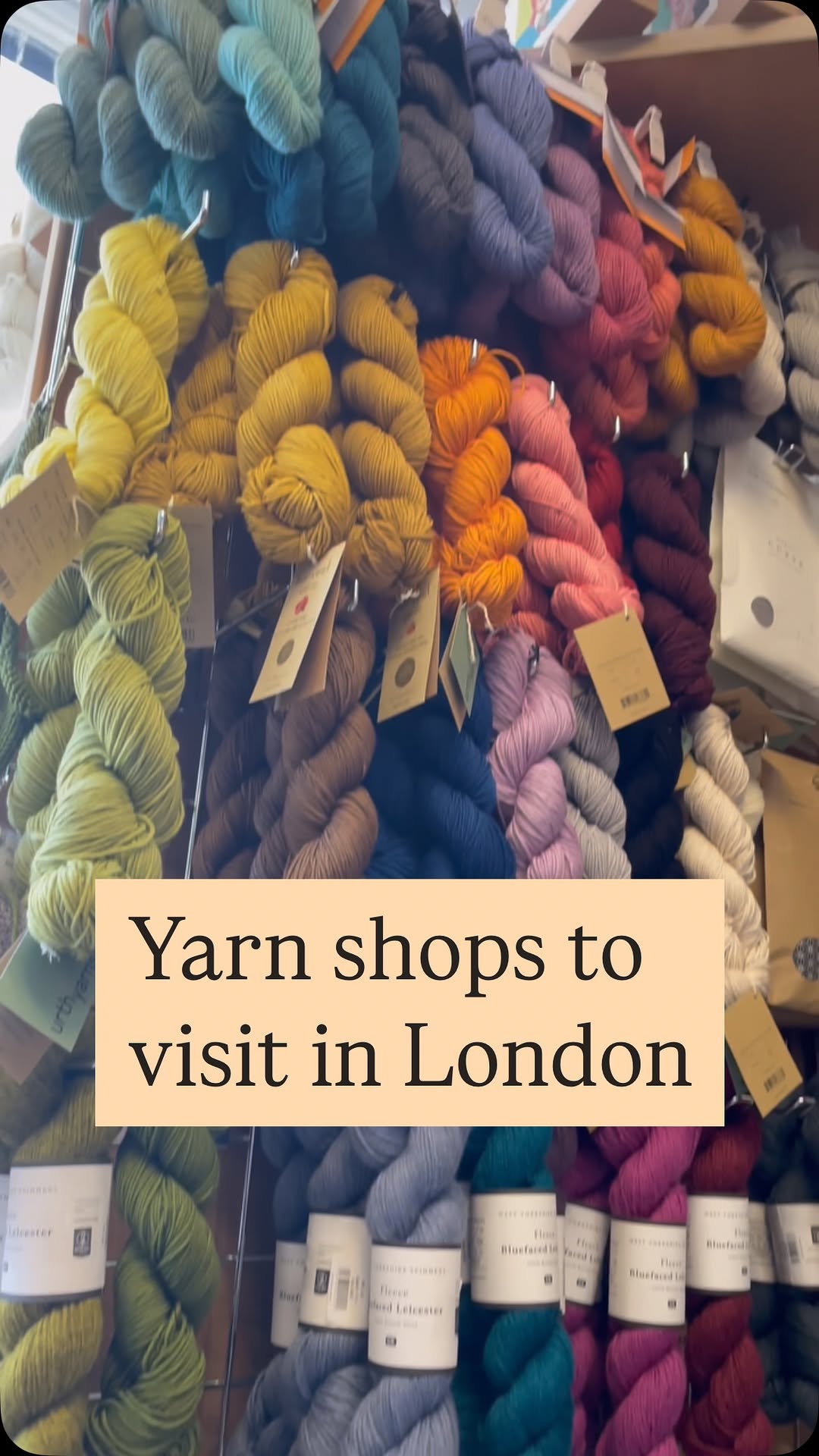 London's Best Yarn Shops