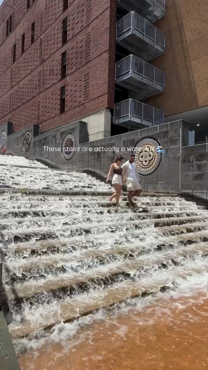 Chattanooga Waterfall Staircase Featured