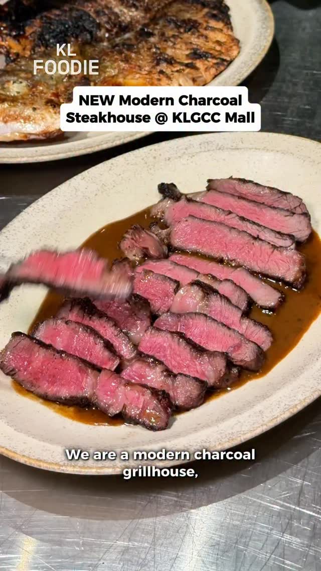 Modern Charcoal Steakhouse Opens at KLGCC Mall