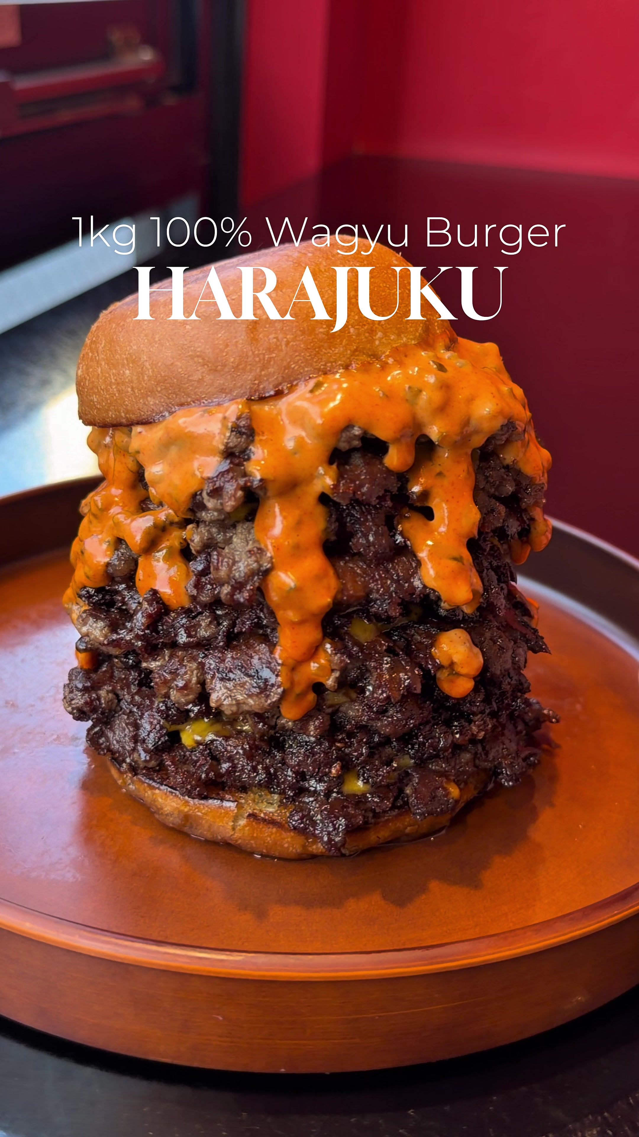Henry's Burger Harajuku Serves Massive Wagyu Burgers